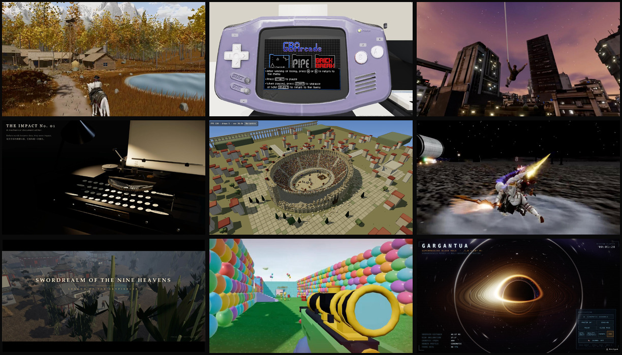 9 game demos from Moonshot's official blog